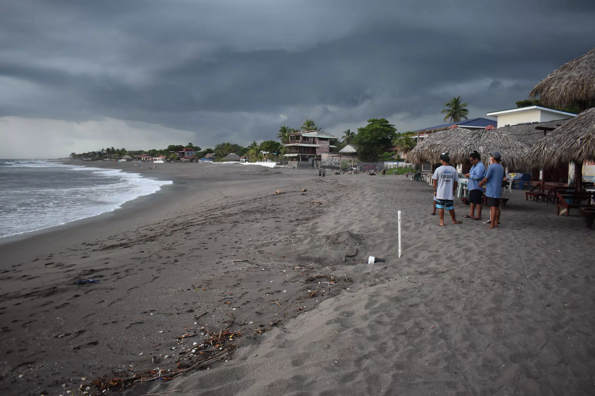 Storm Clouds over Poneloya Nicaragua