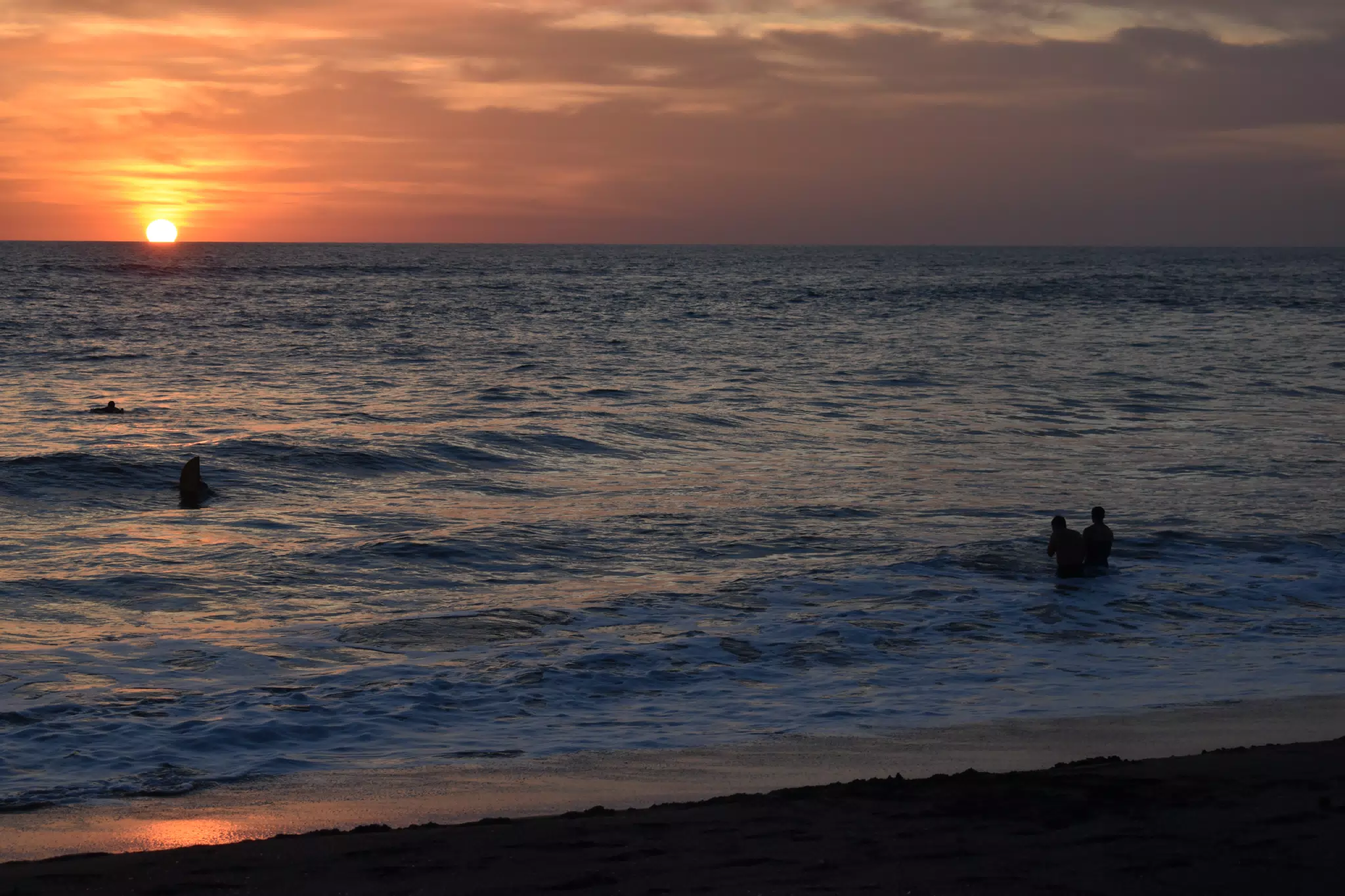 Sunset on Las Penitas