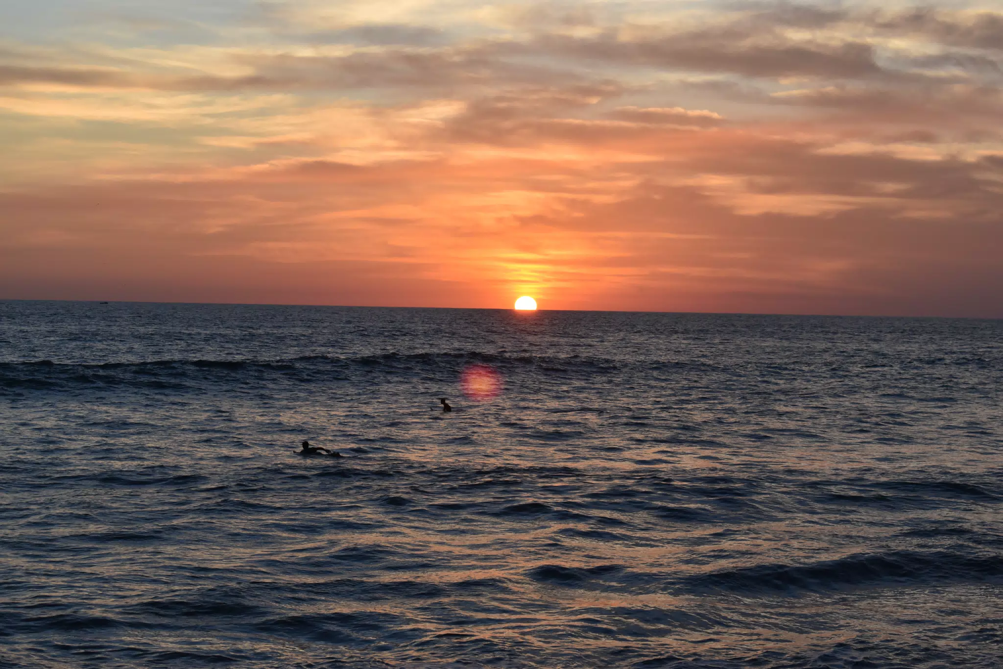 Sunset on Las Penitas