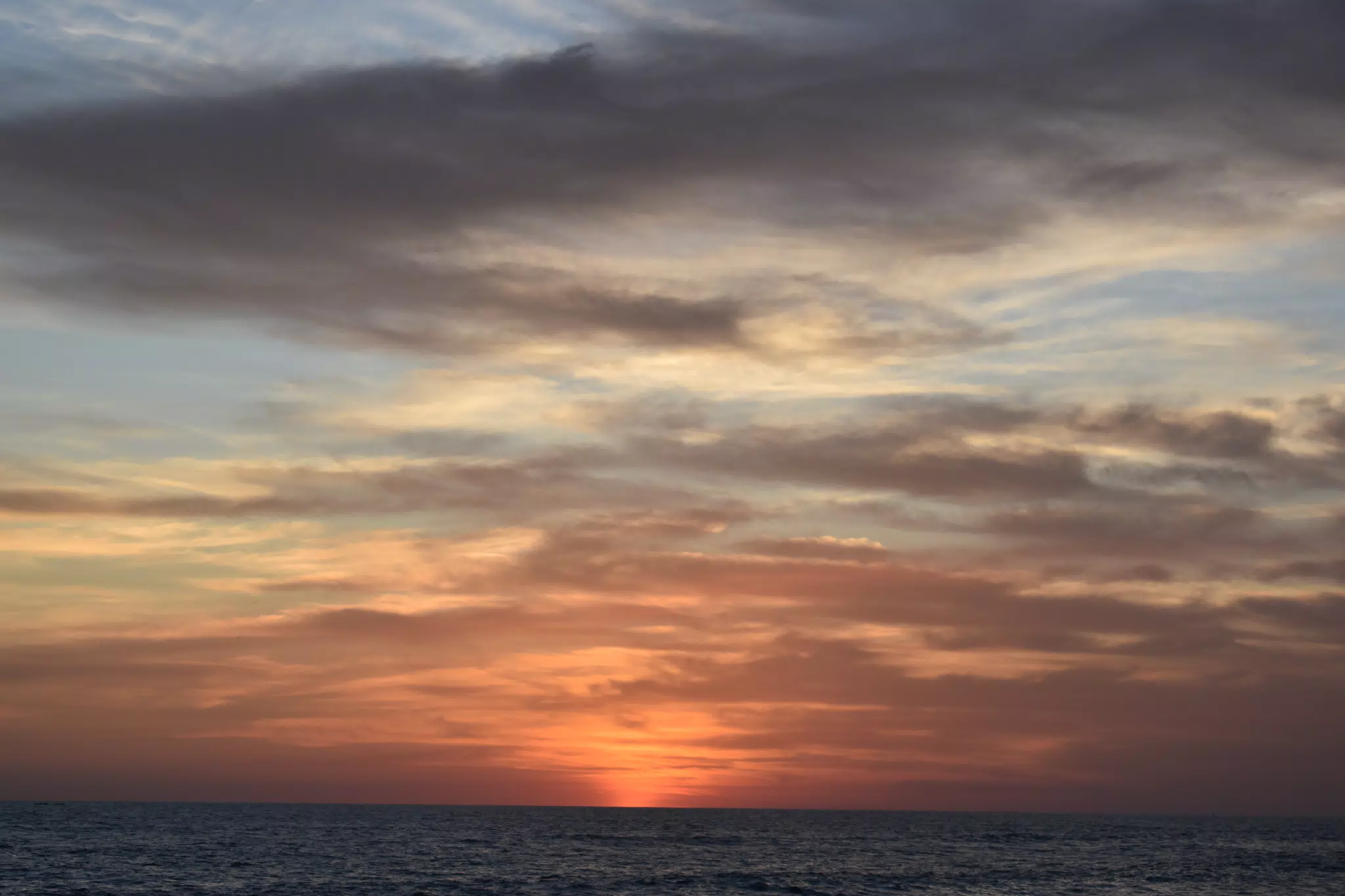 Sunset on Las Penitas