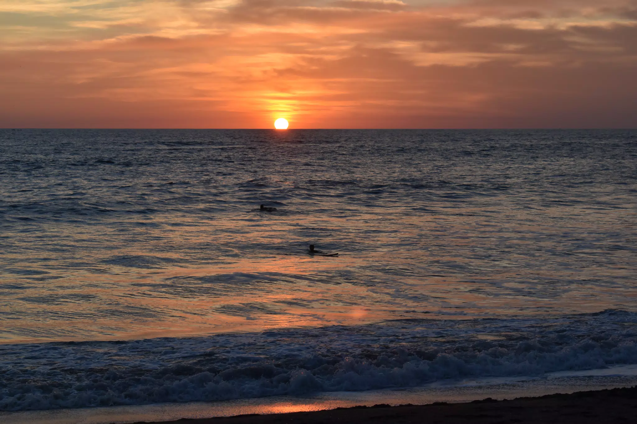 Sunset on Las Penitas