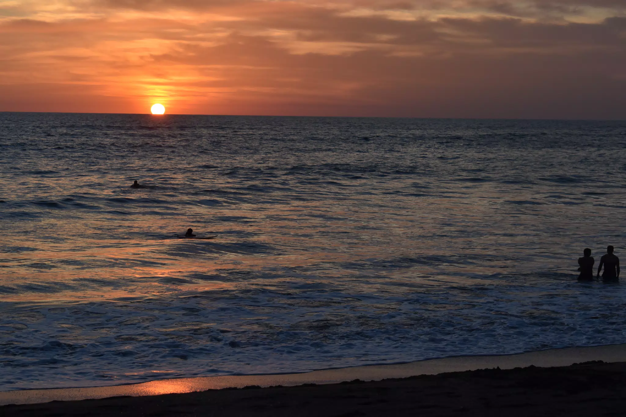 Sunset on Las Penitas