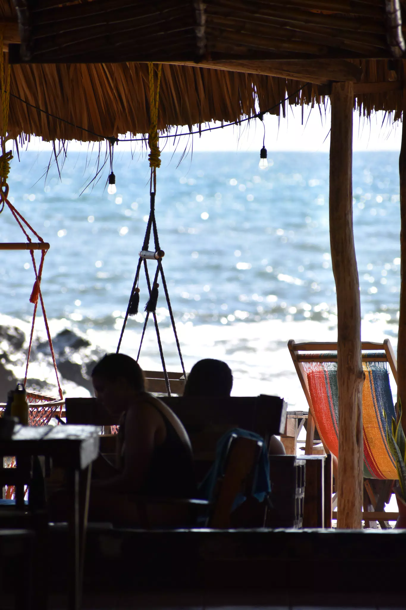 Customers at the Simple Beach Lodge by the Ocean