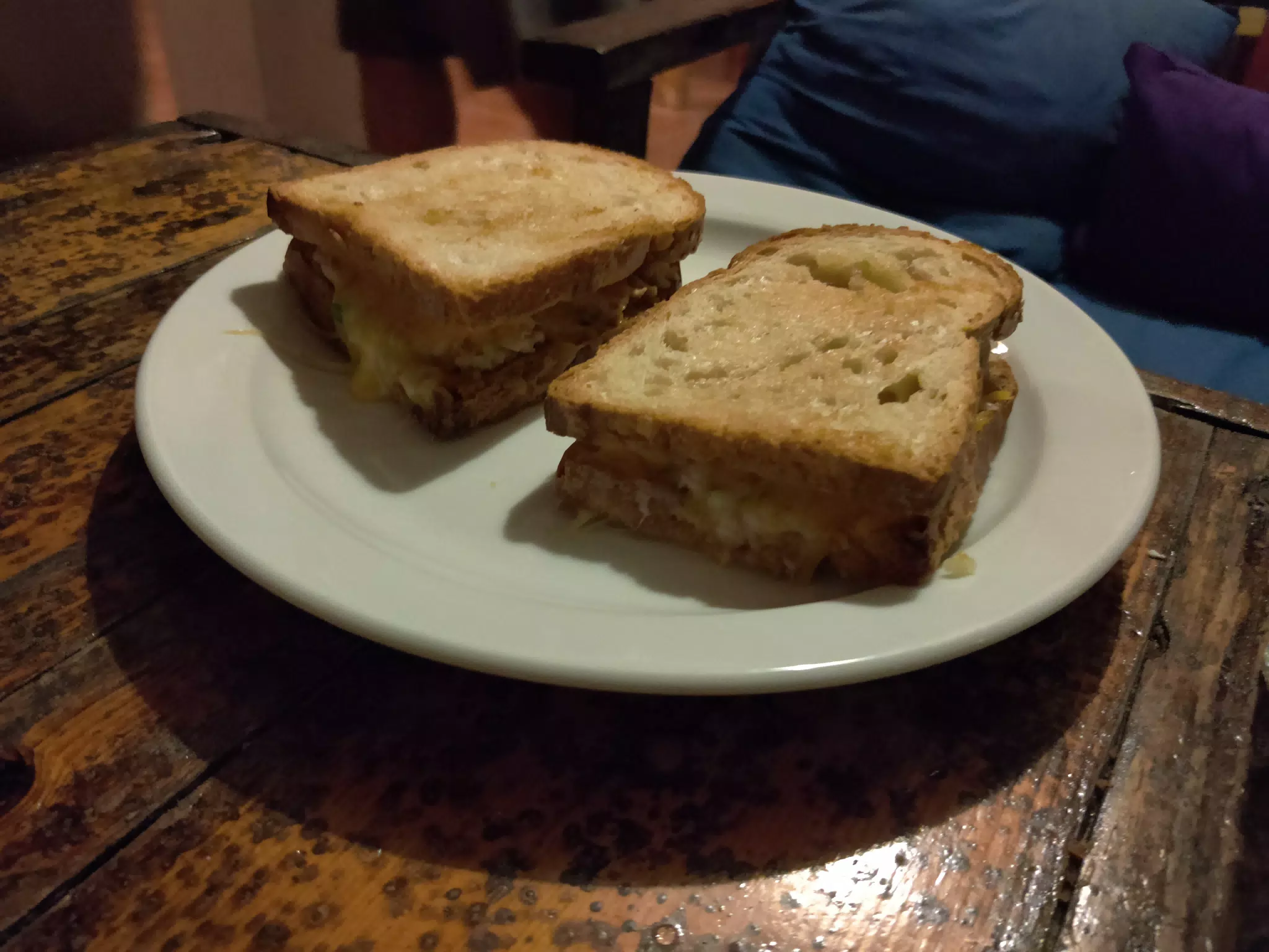 Tuna Melt at the Simple Beach Lodge