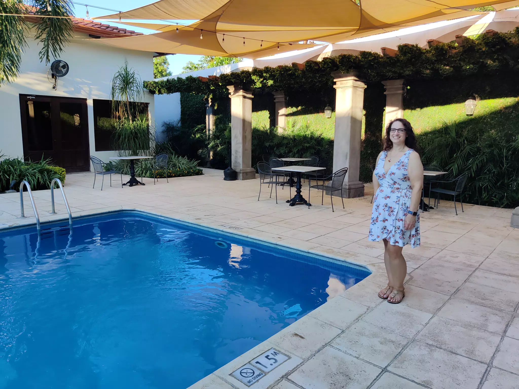 Dominica at the Hotel Los Portales
