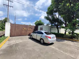Entering the Flor de Caña Tour