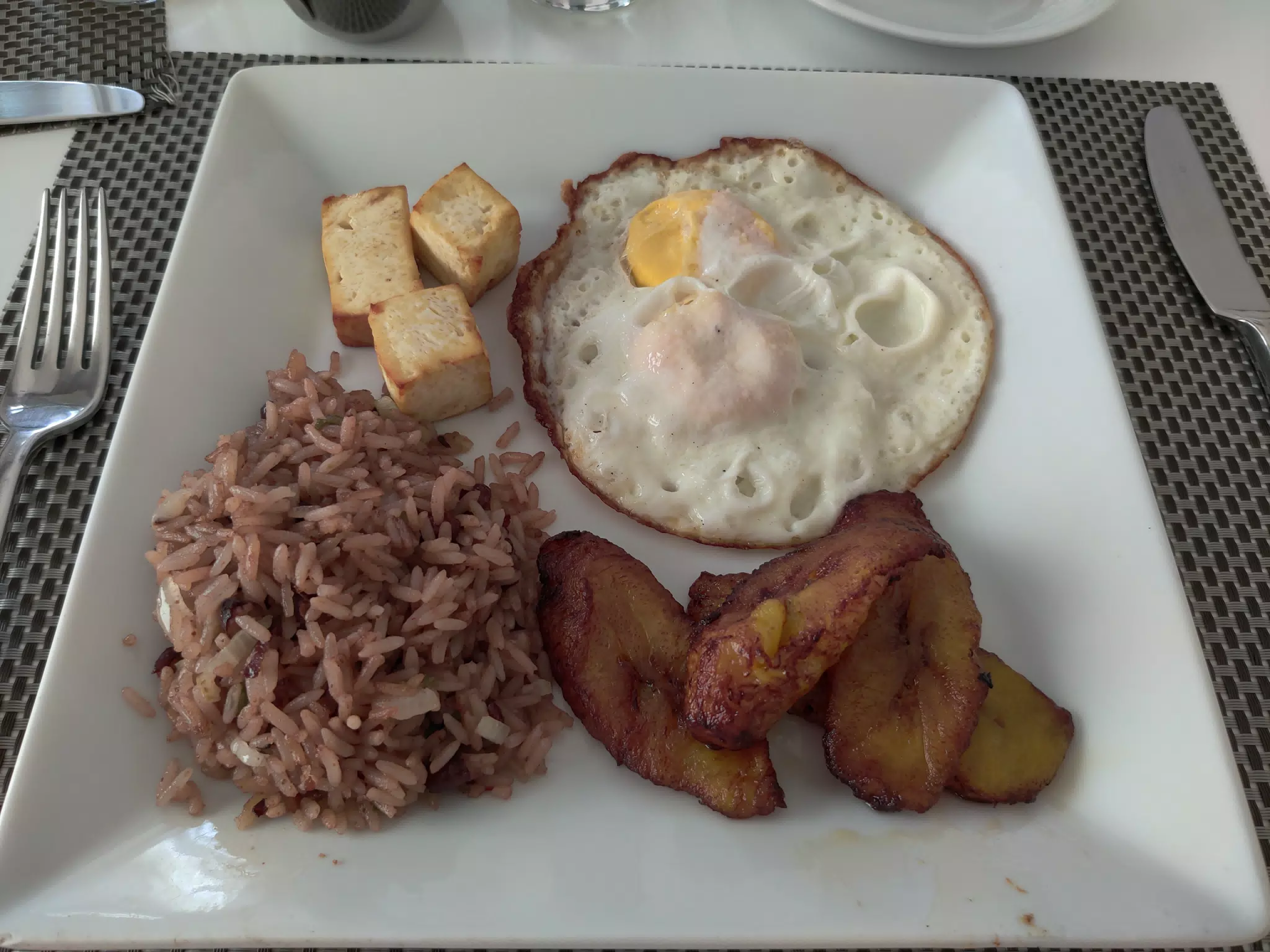 Breakfast at the Hotel Los Portales
