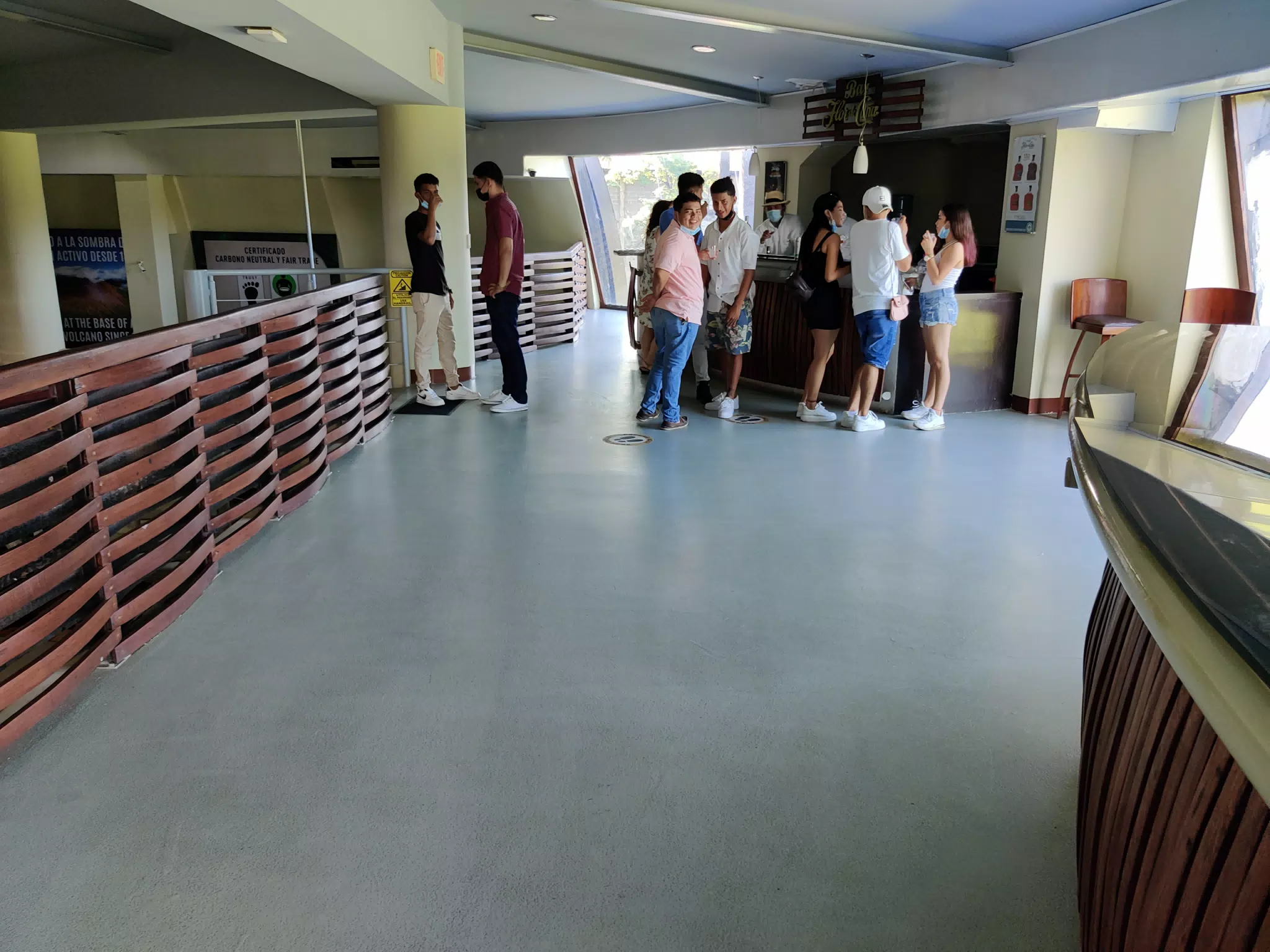 People Tasting Flor de Caña Rums at the Museum