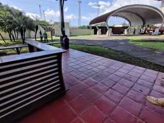 From the Tour Flor de Caña Waiting Area