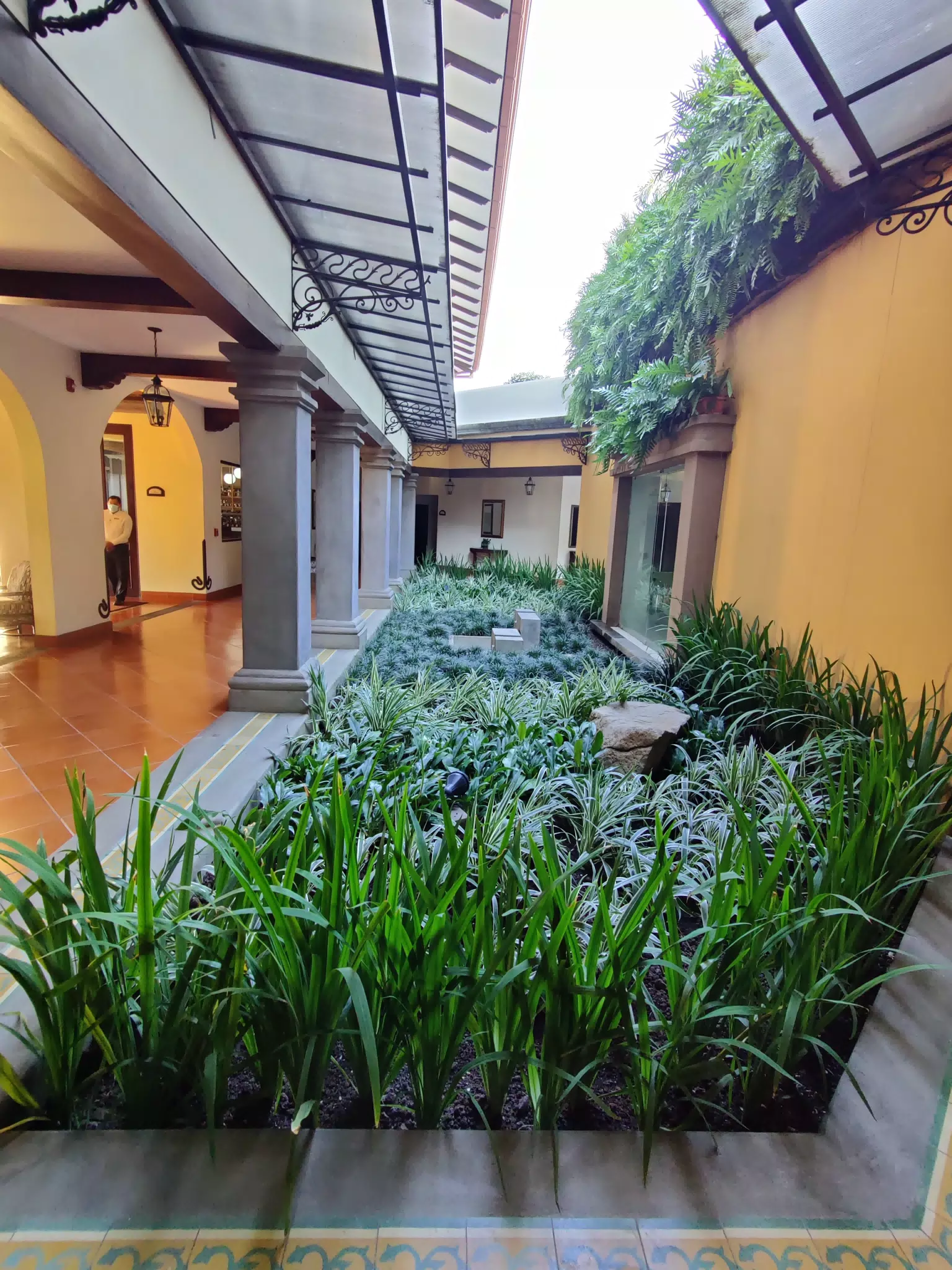Atrium Garden at the Hotel Los Portales, Chinandega