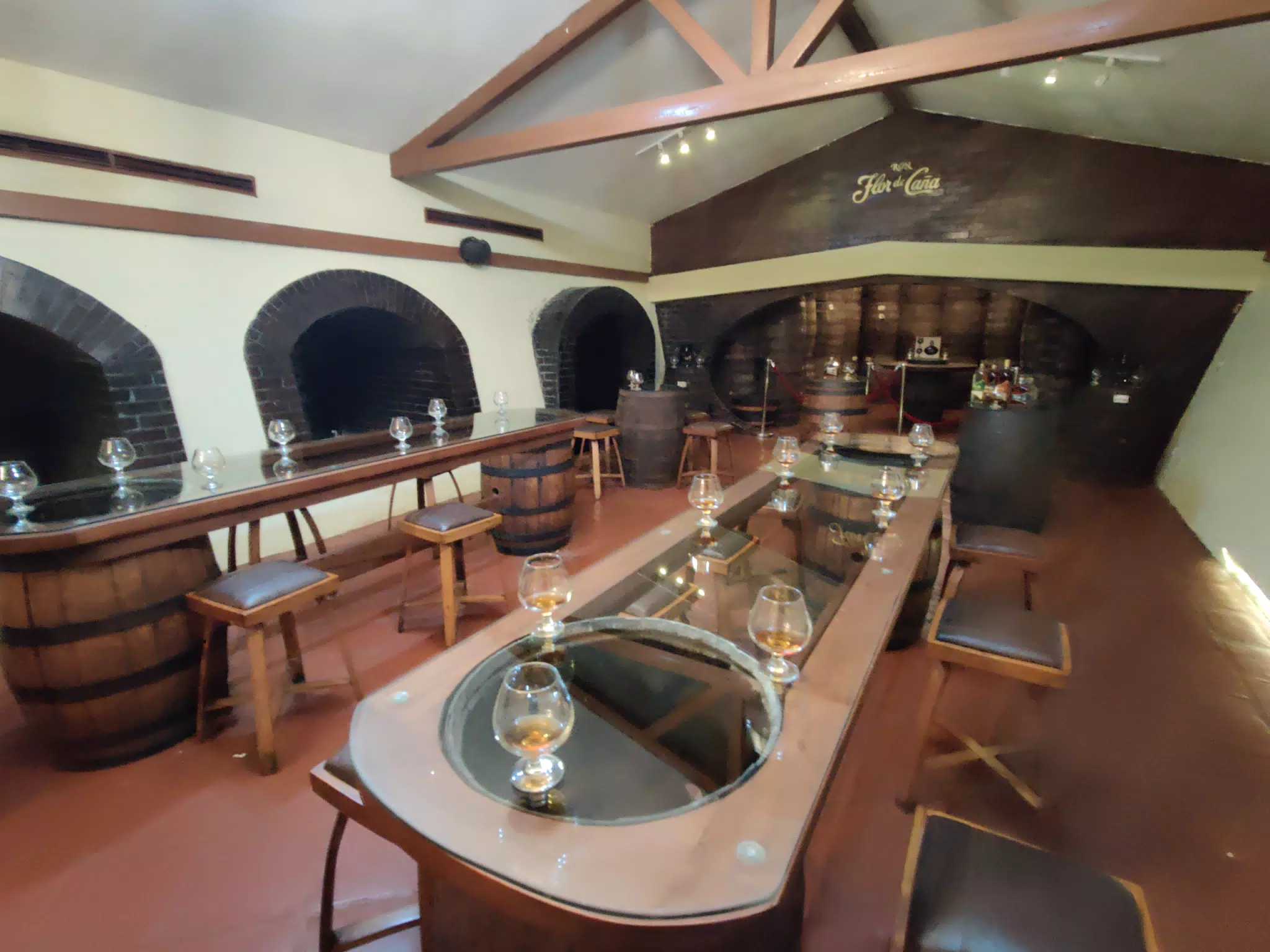 Tasting Cellar at the Tour Flor de Caña
