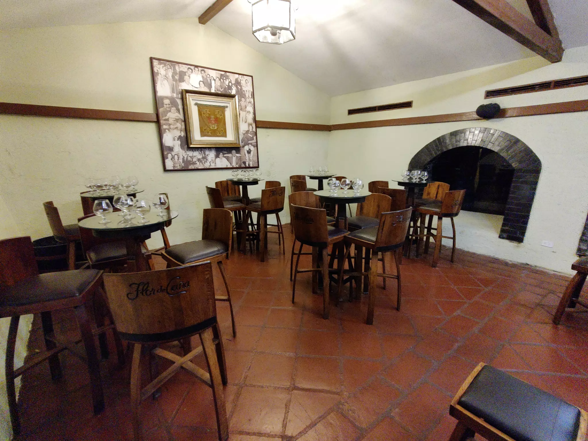 Tasting Cellar at the Flor de Caña Tour