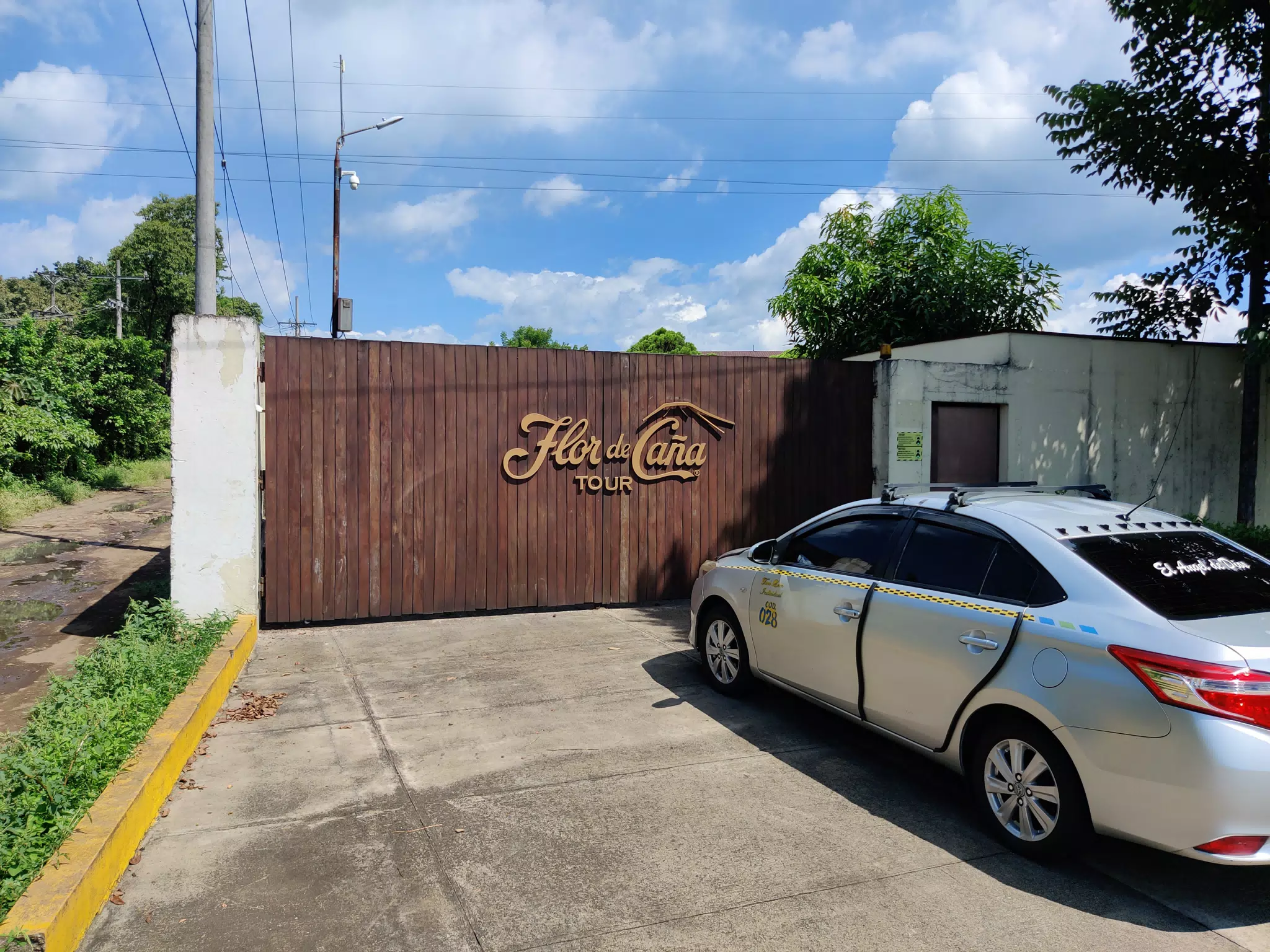 Waiting to Start the Tour Flor de Caña