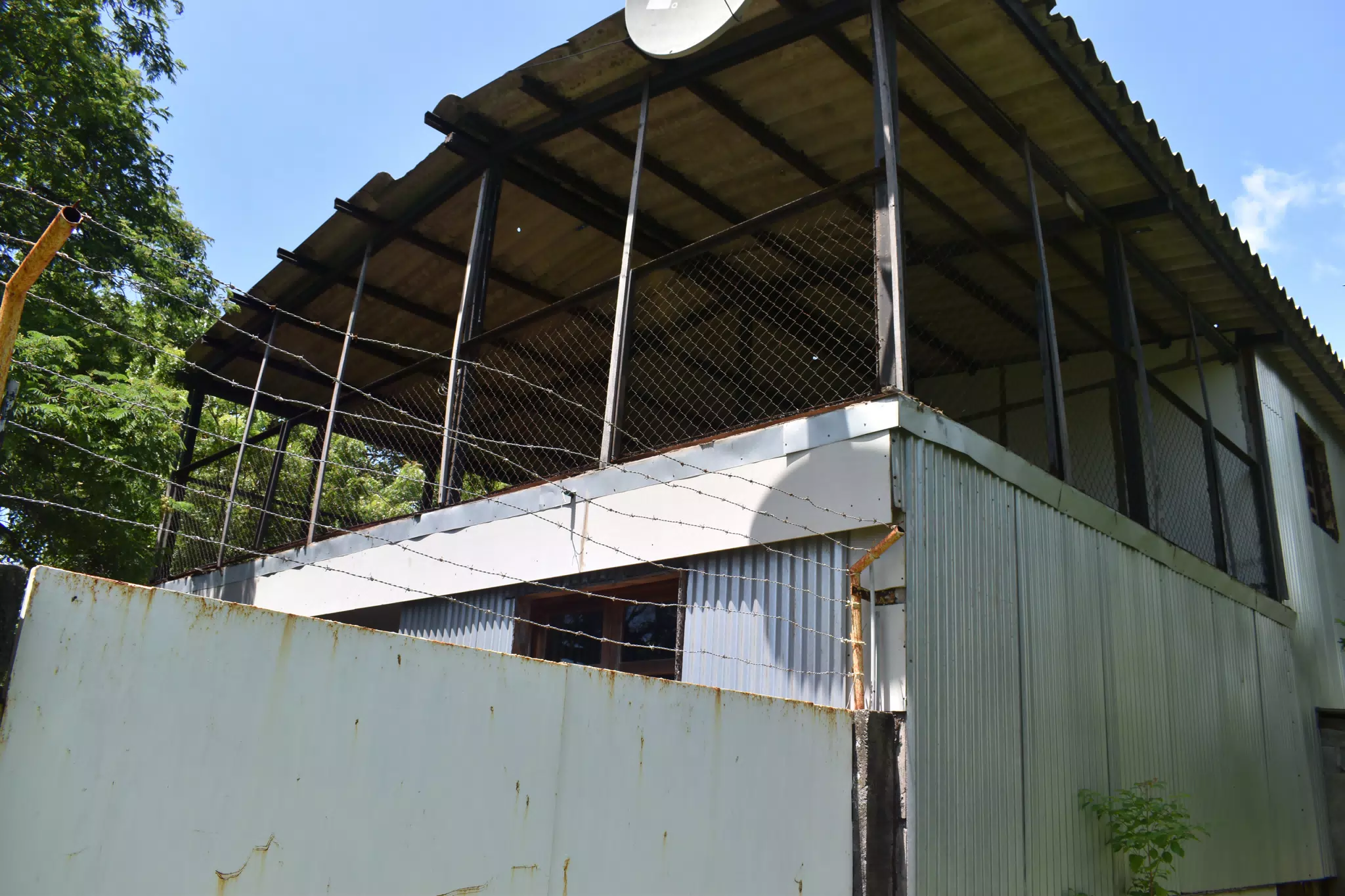 SG: Upper Balcony from Parking Lot