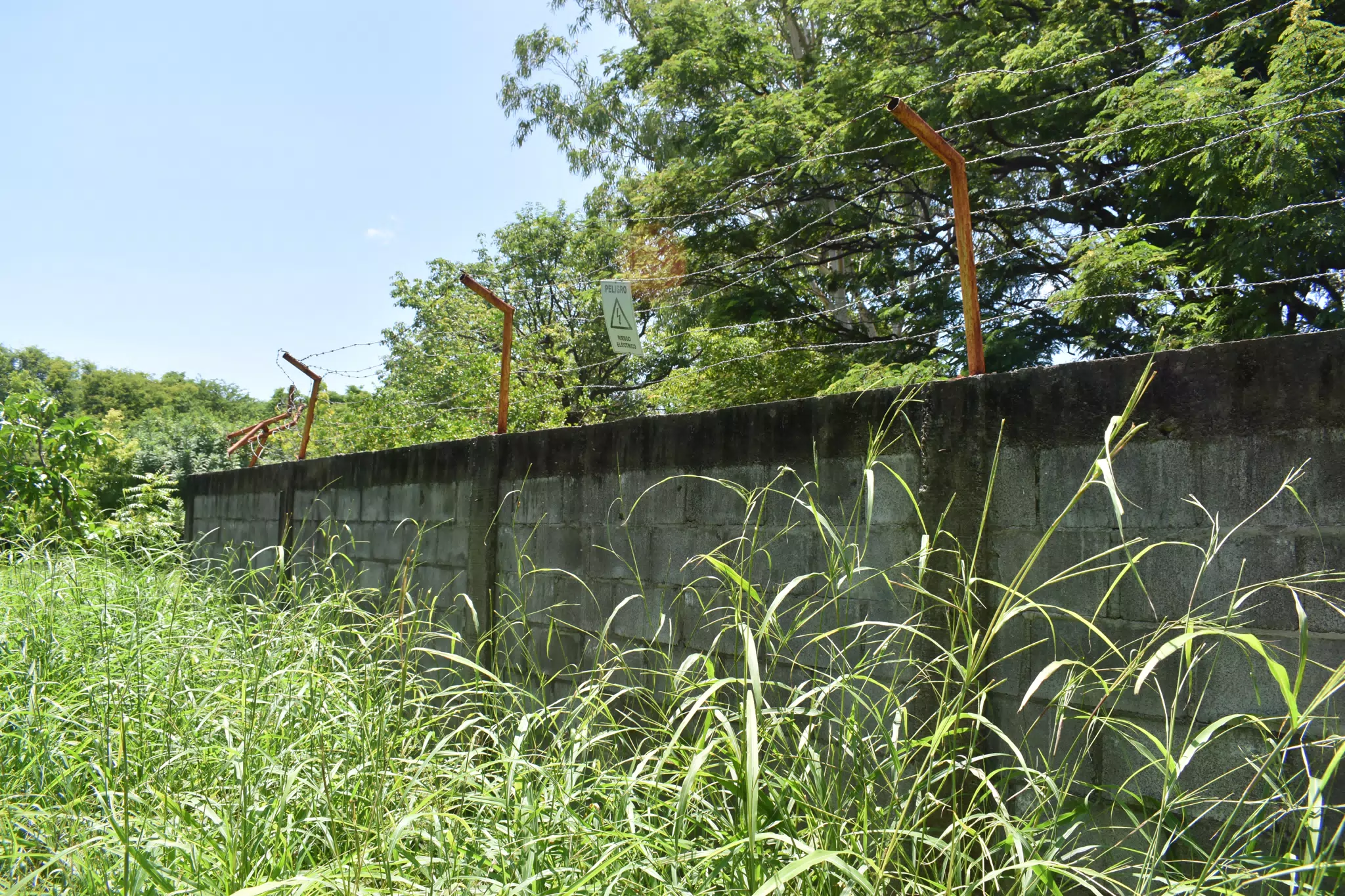 SG: Outside Wall by Restaurant Area