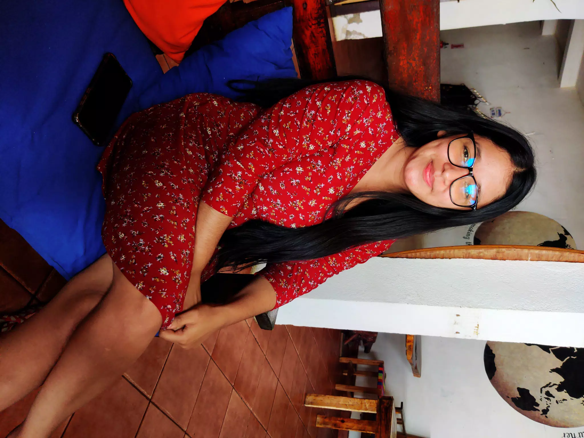 Nohemi at the Simple Beach Lodge
