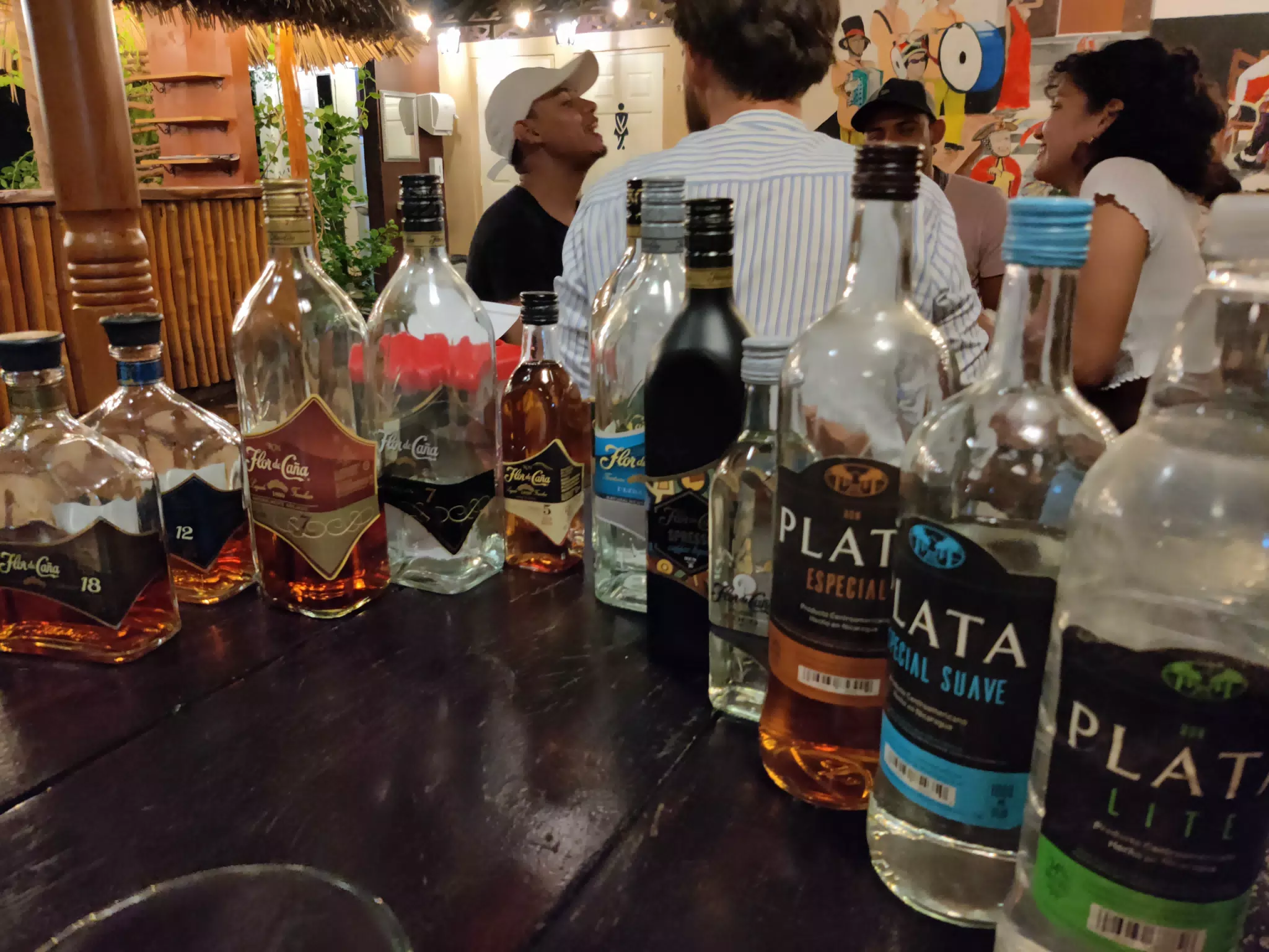 Rum Tasting at Via Via in Leon, Nicaragua