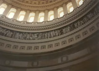Relief Detail of US Capital Building