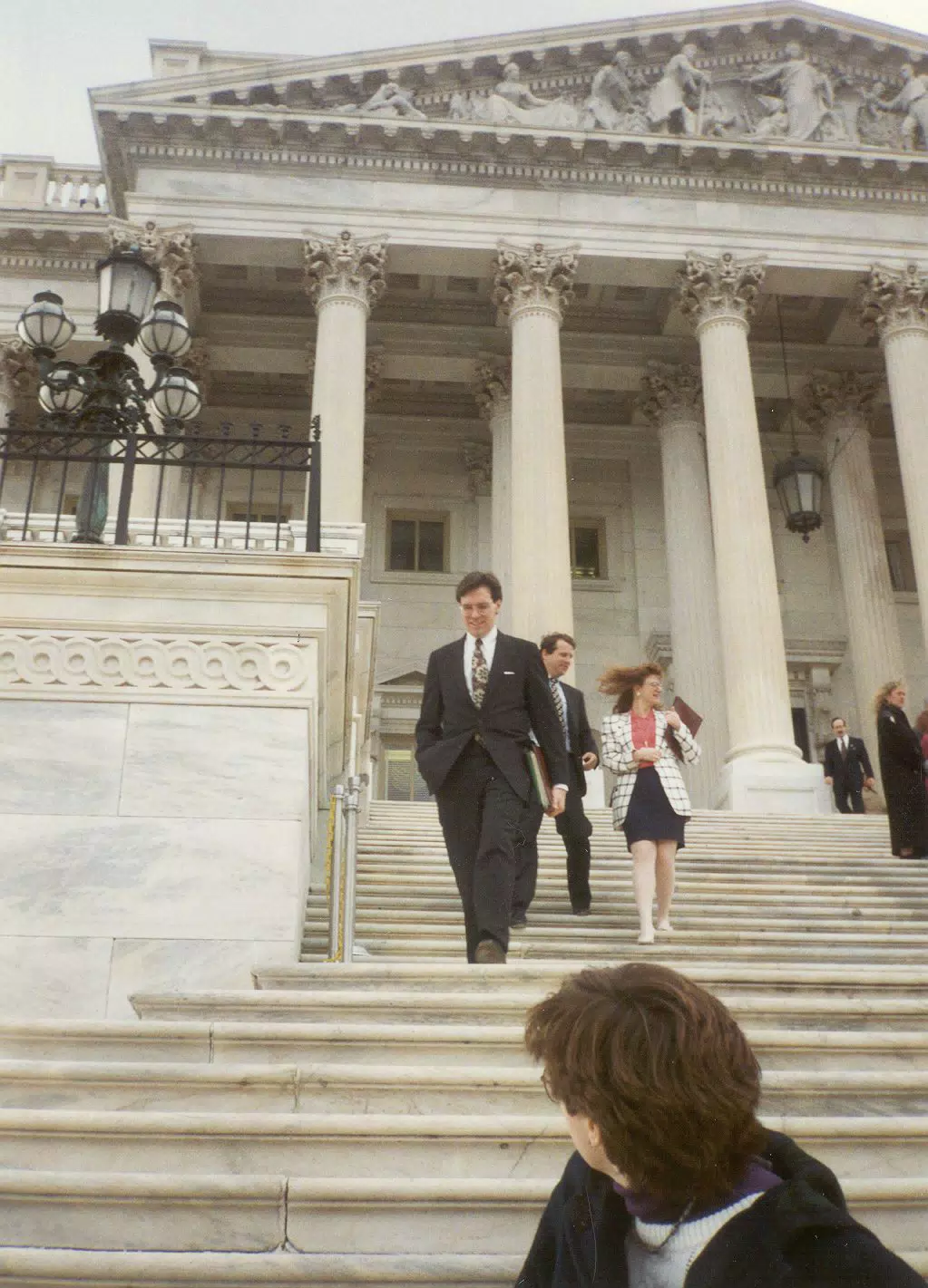 New York Representative Bill Paxon in Washington, DC