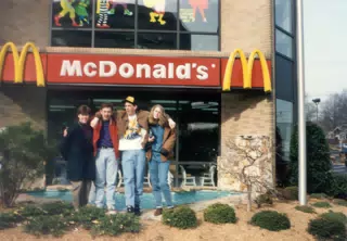 Close Up at McDonald's