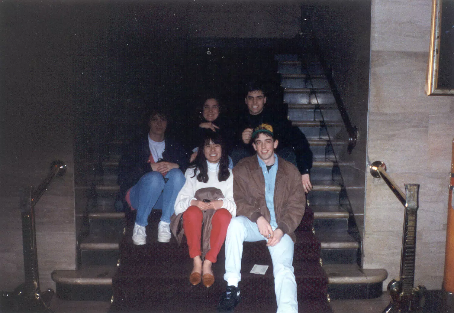 Close Up on Steps in Washington, DC