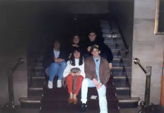 Close Up on Steps in Washington, DC