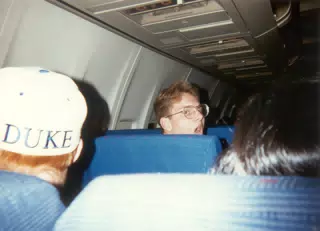 Ben on Flight
