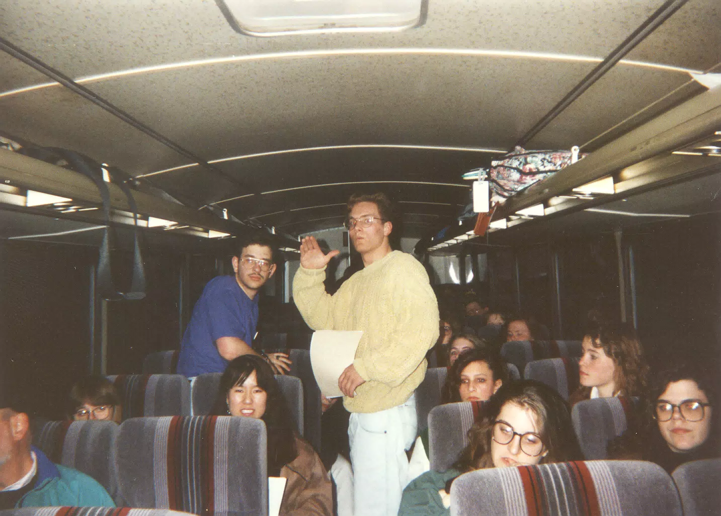 Scott Alan Miller on Bus to Airport