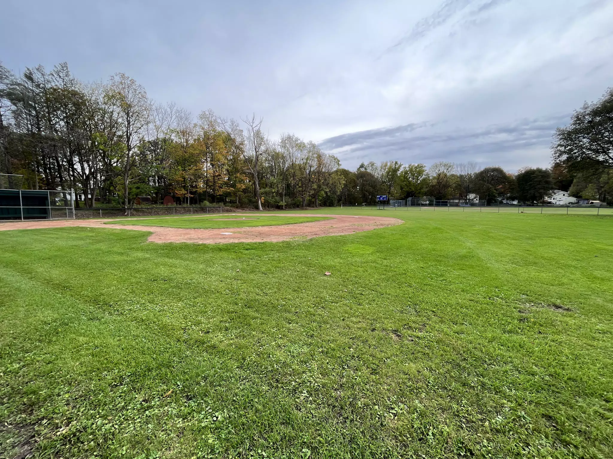 Baseball Diamond at Highland Park in Geneseo