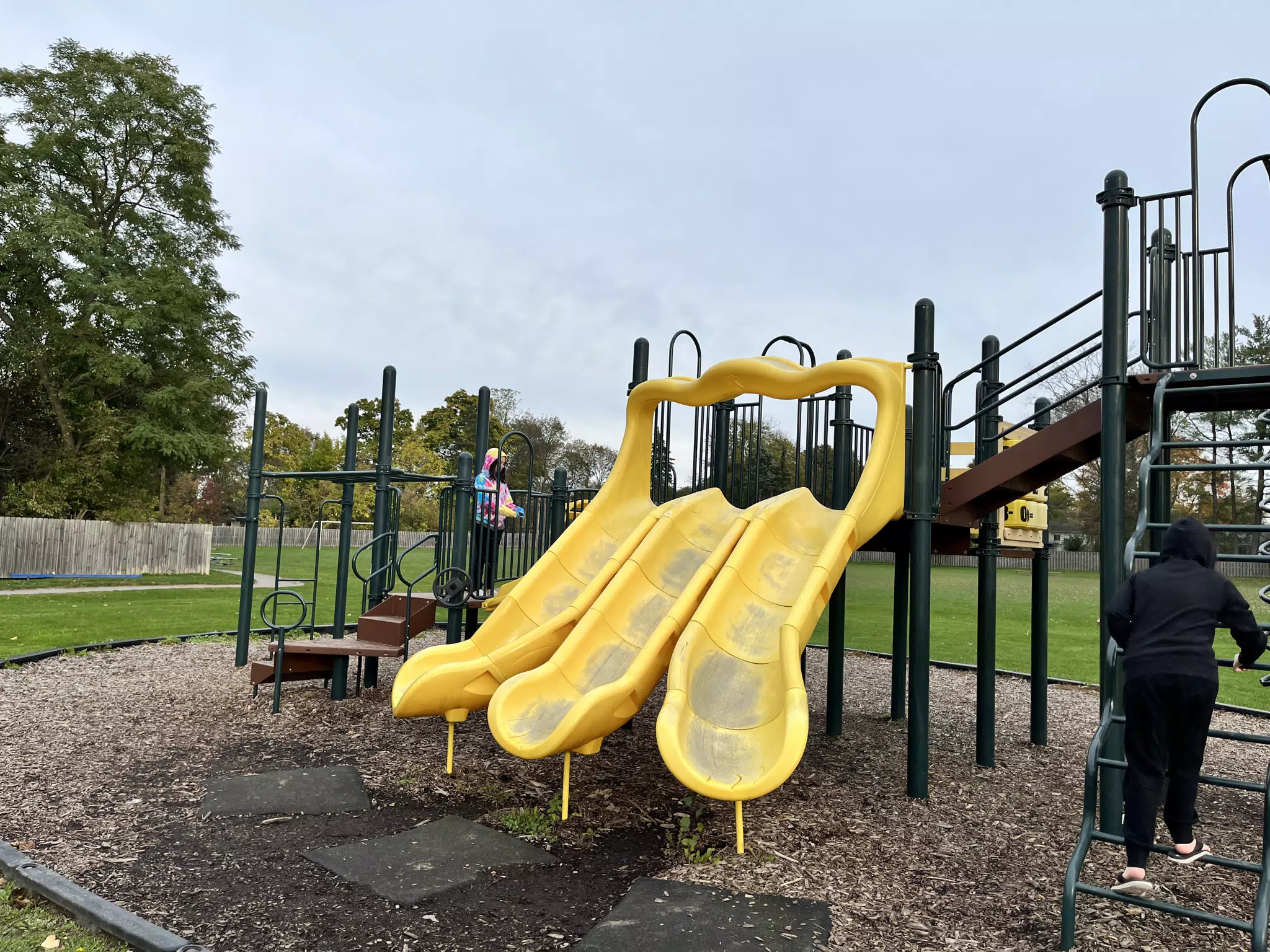 The Girls on the Playground at Highland Park