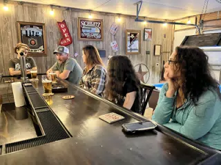 The Gang at Bennie's Bar