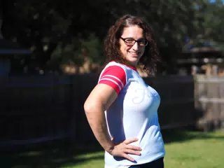 Sultry Dominica in Flor de Cana Shirt