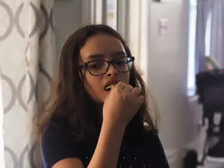 Luciana with Chips