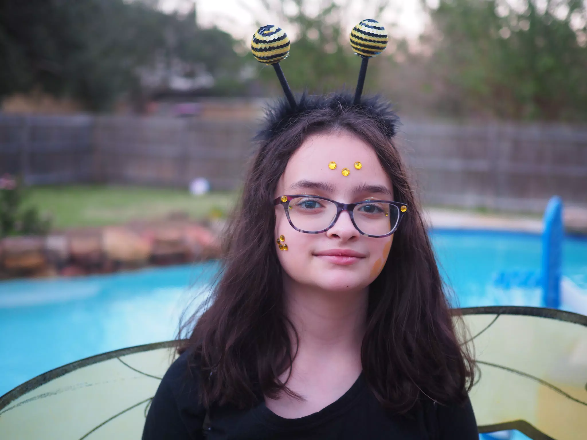 Halloween Costumes - Luciana as Bumblebee