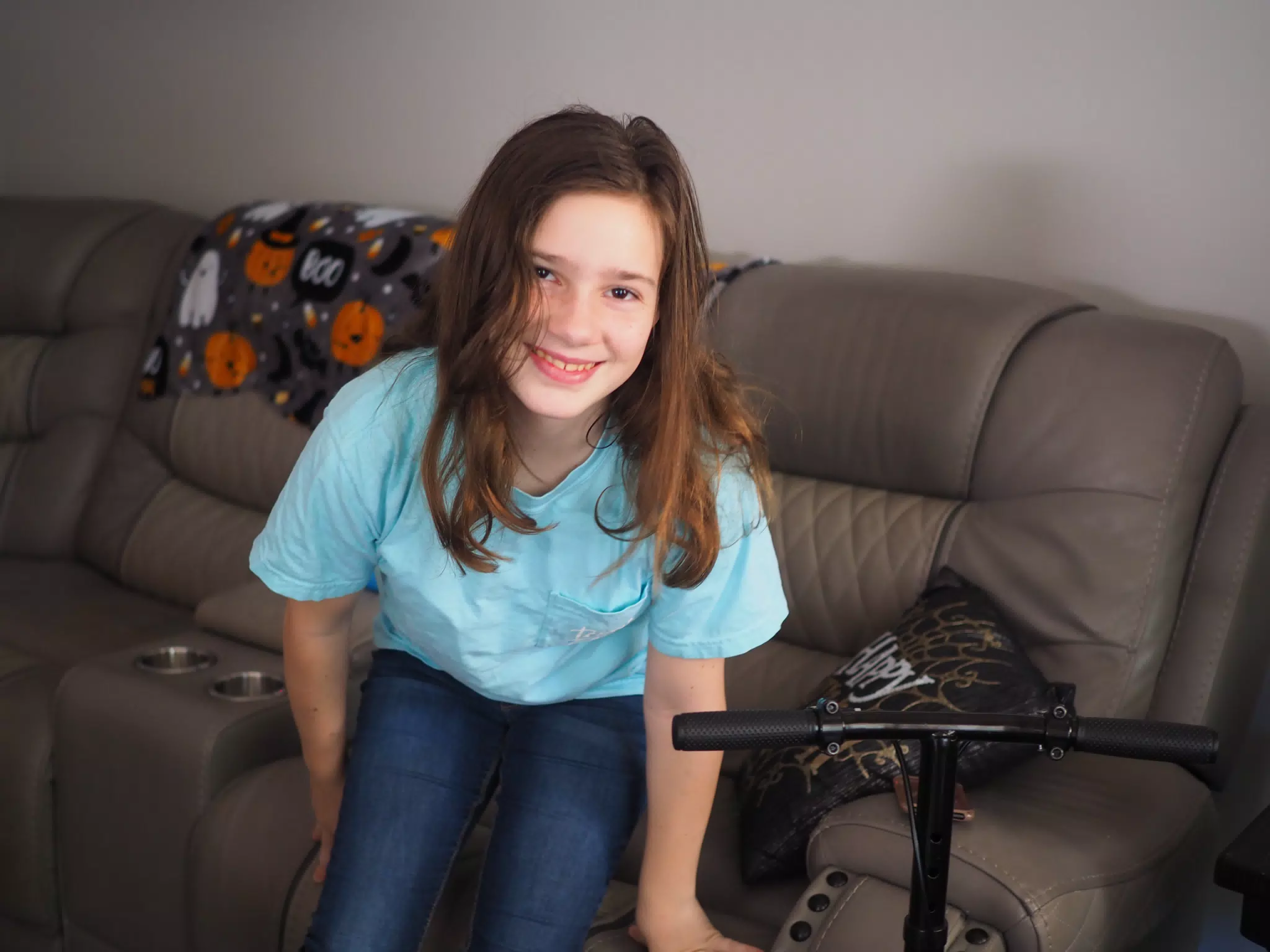 Clara at Halloween