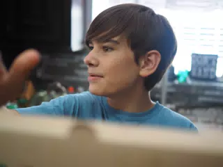 Garrett at Halloween