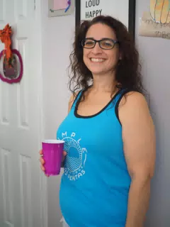 Dominica at Party with Solo Cup