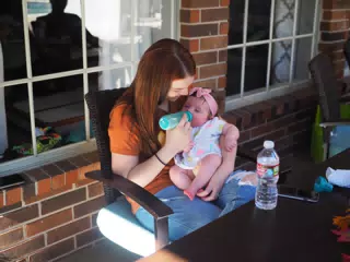Brianna and Baby