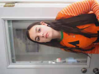 Emily in Pumpkin Pajamas