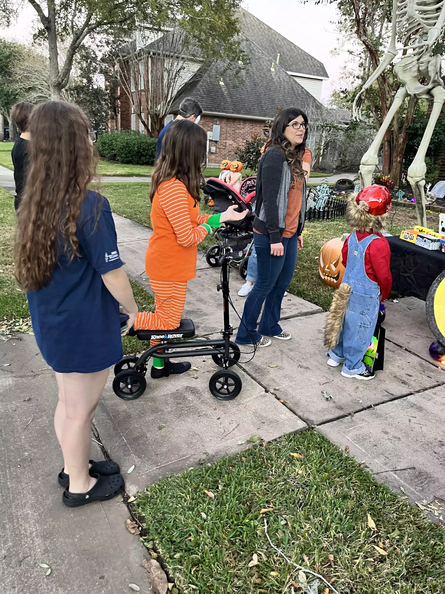 Preparing to Trick or Treat