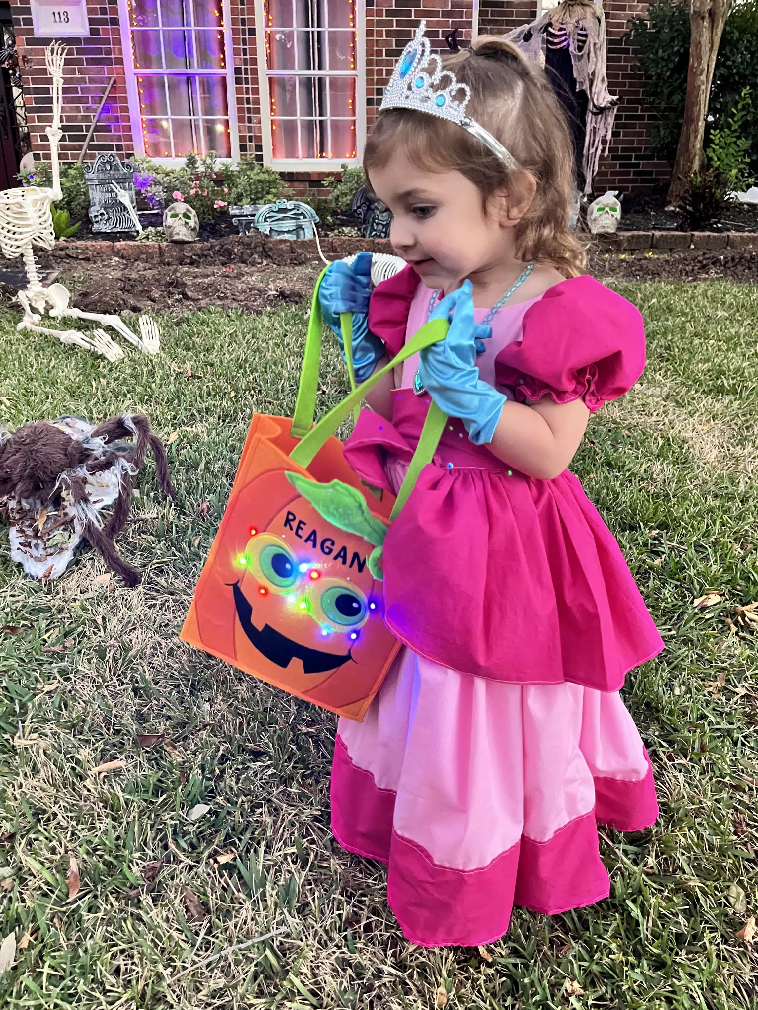 Reagan Ready to Trick or Treat