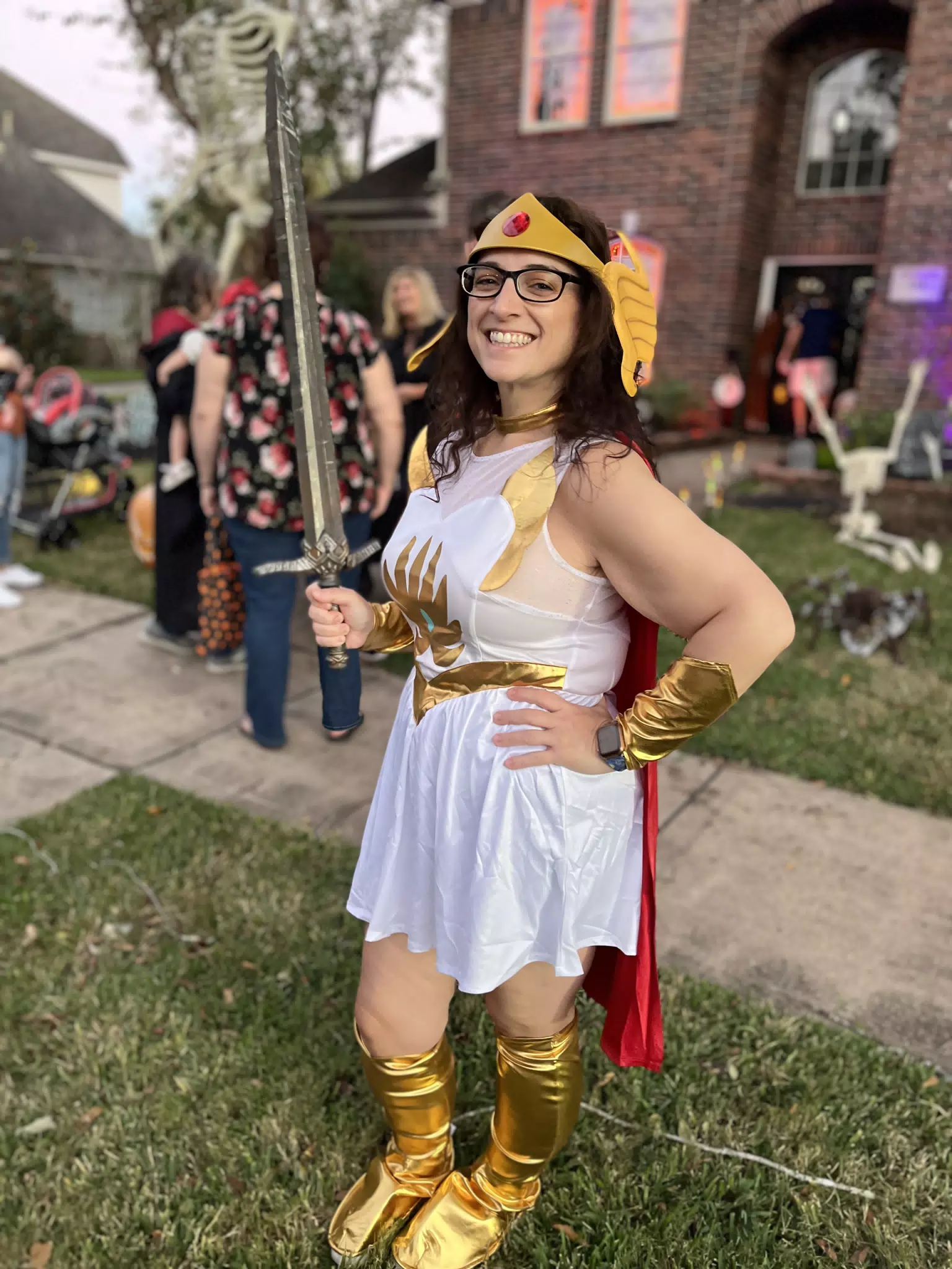 Dominica with She-Ra Cosplay