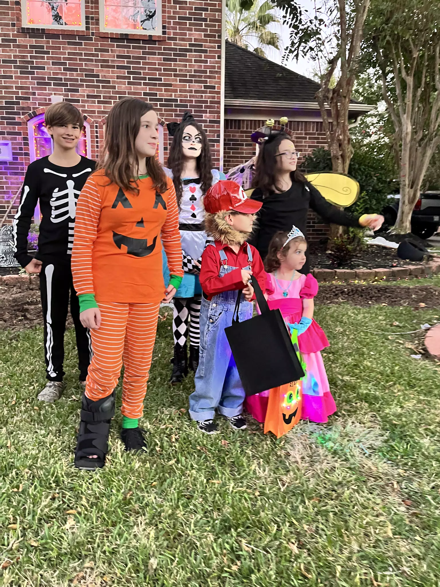 Distracted Halloween Goers