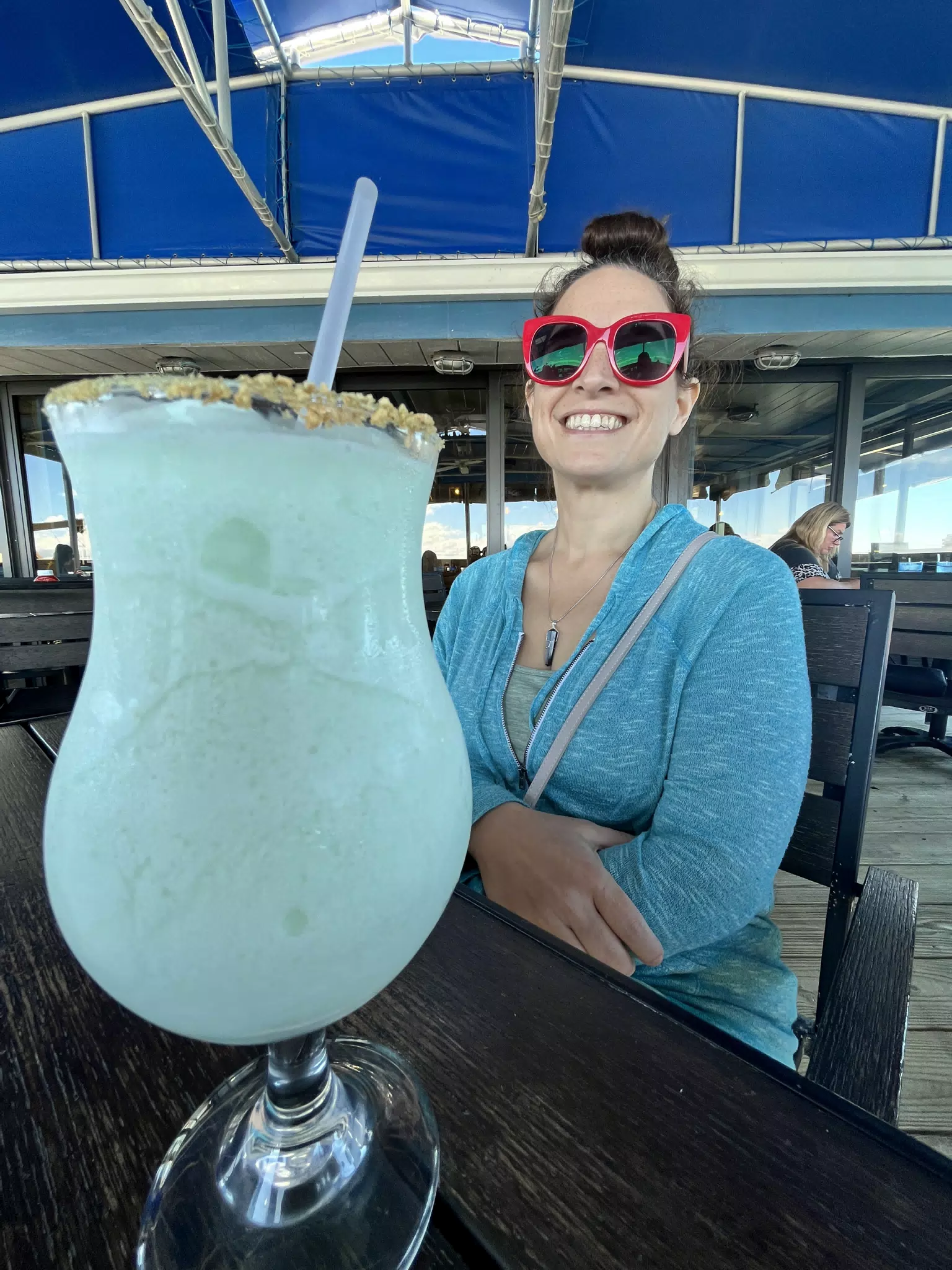 Dominica's Cocktail at Wahoo's in the Florida Keys