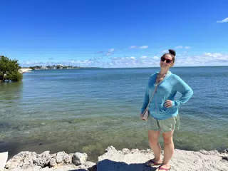 Dominica at Wahoo's on Islamorada in the Florida Keys