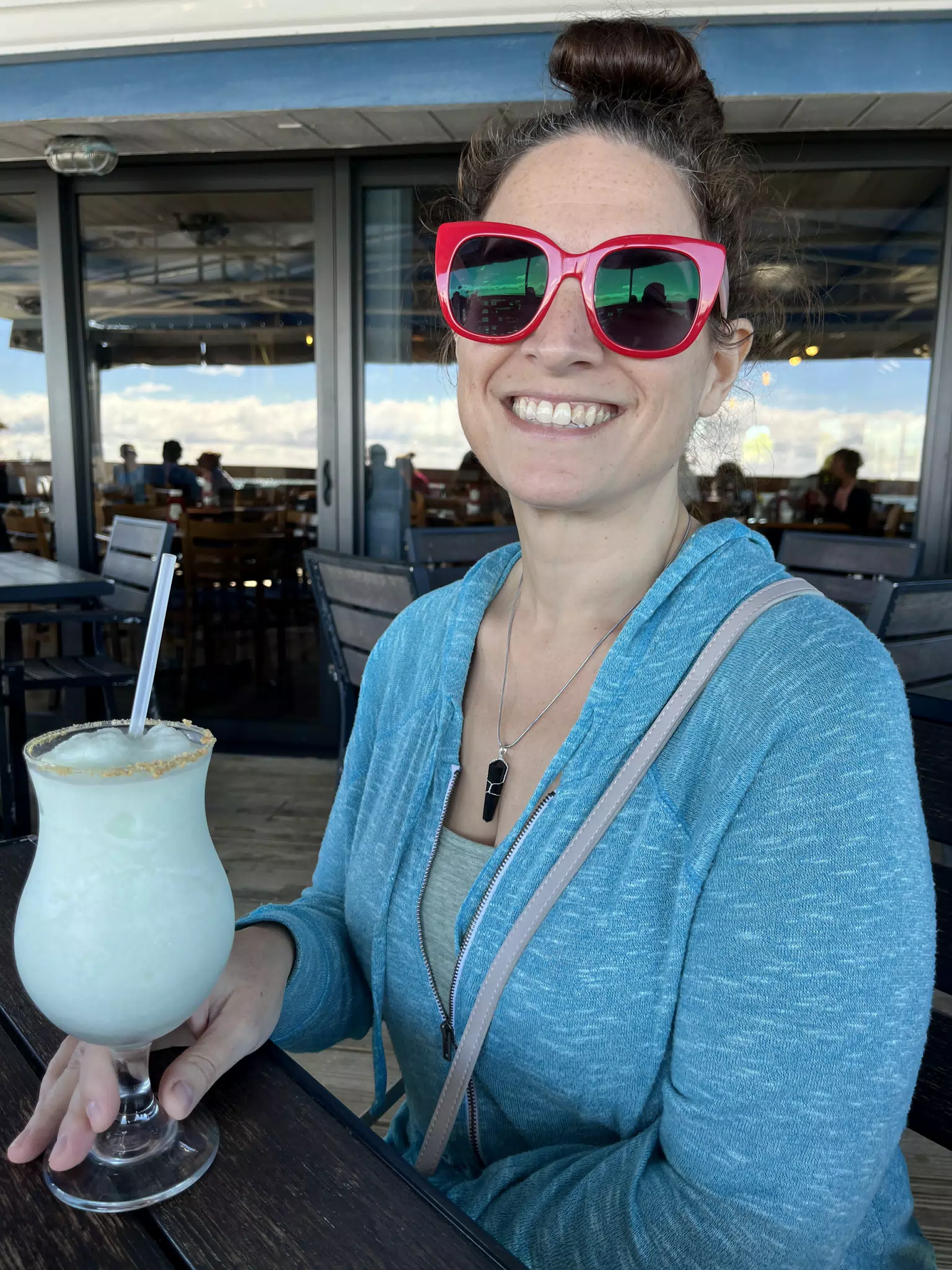 Dominica with Drink at Wahoos