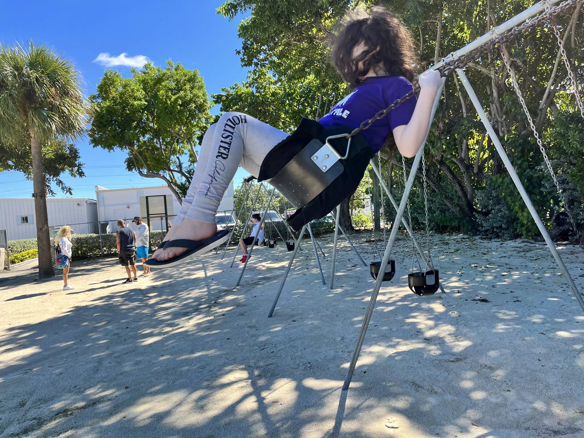 Liesl on Swing
