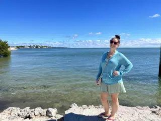 Dominica by the Water at Wahoo's in the Florida Keys