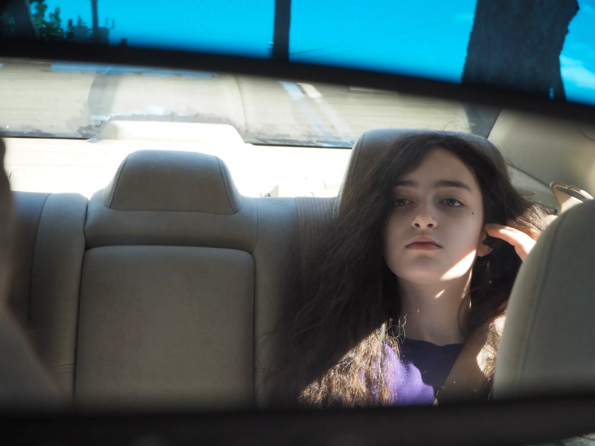 Liesl in the Rear View Mirror