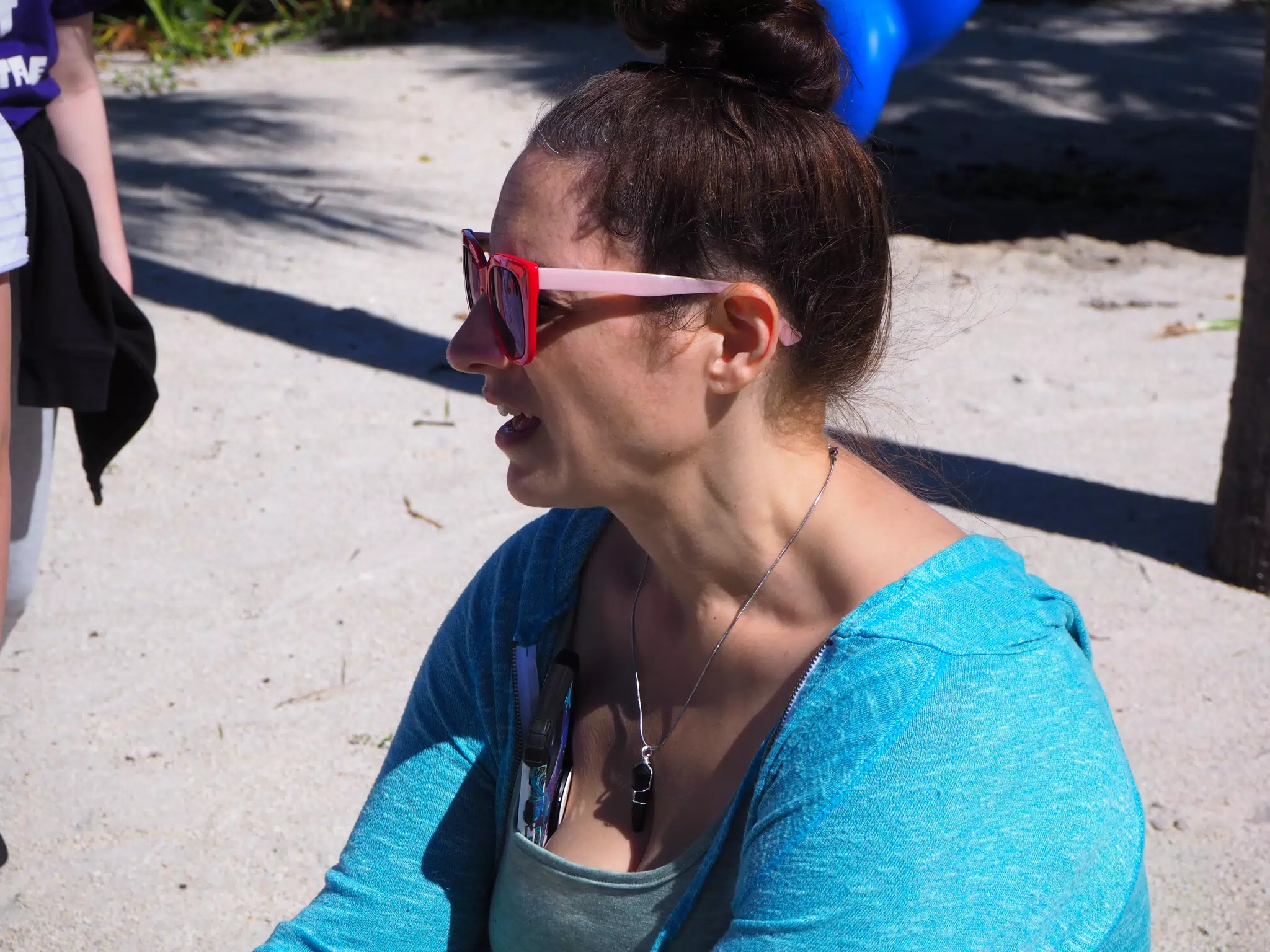 Dominica on a Playground in the Florida Keys